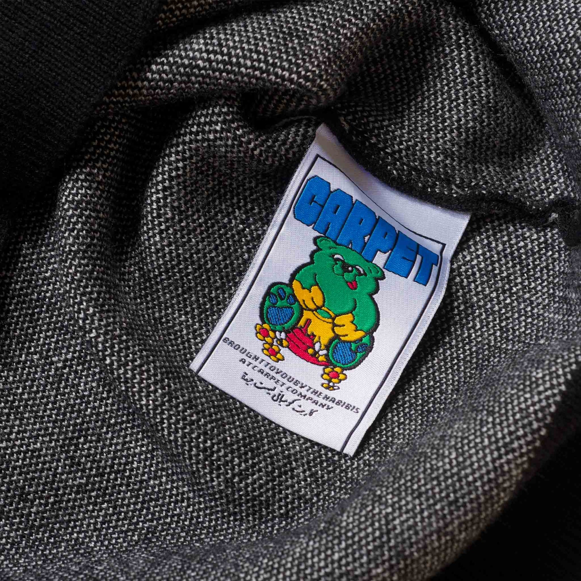 Carpet Company - Logo Woven Knit Sweater - Black