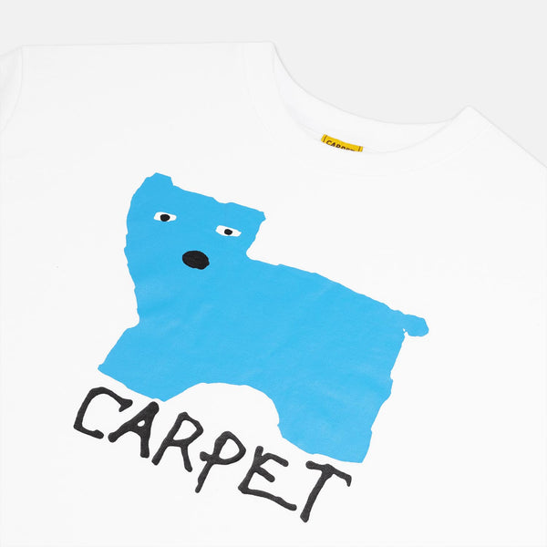 Carpet Company - Low IQ Dog T-Shirt - White