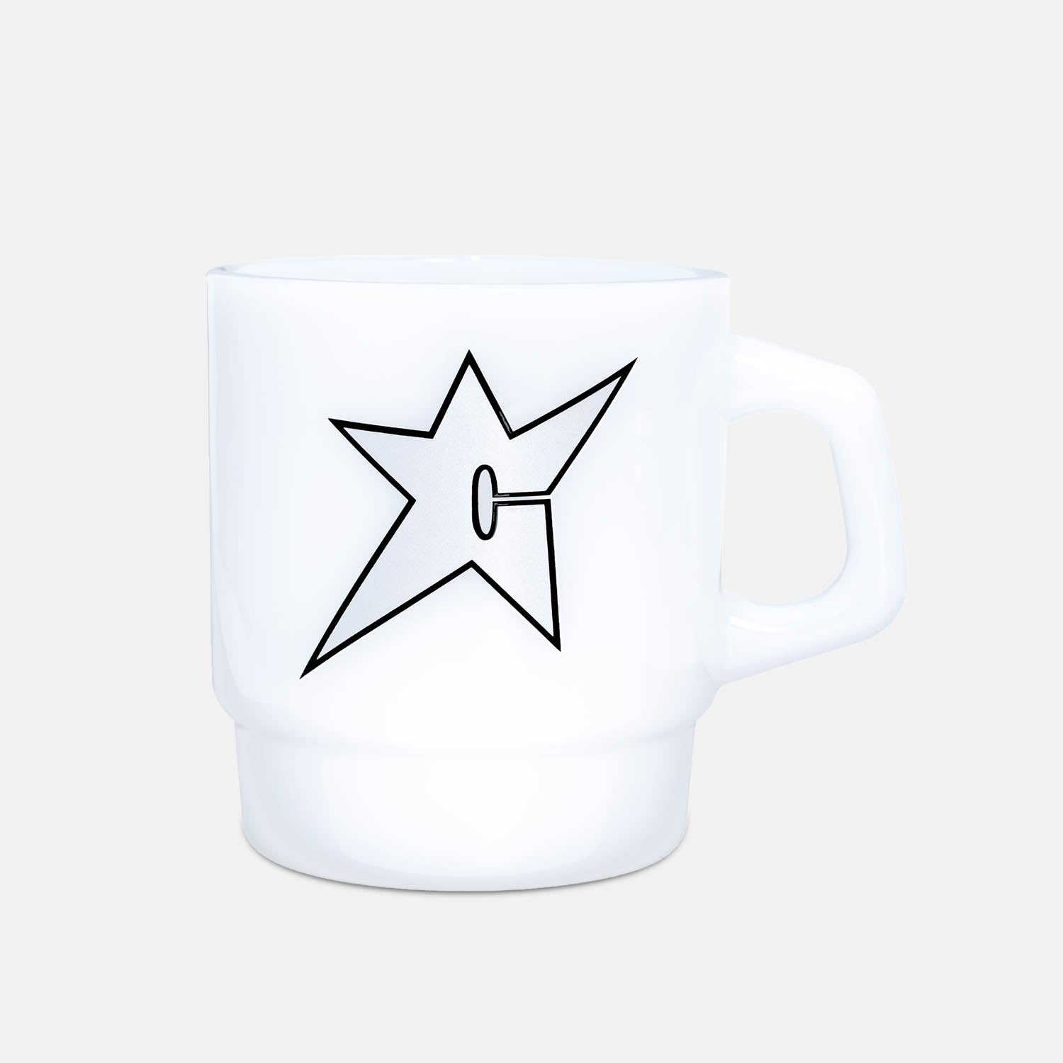 Carpet Company - C-Star Milk Glass Mug
