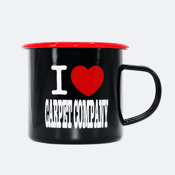 Carpet Company - Heart Mug - Black