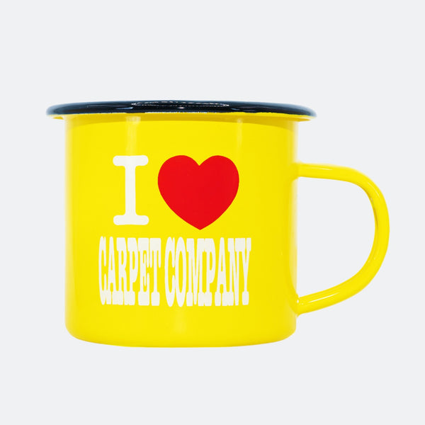 Carpet Company - Heart Mug - Yellow