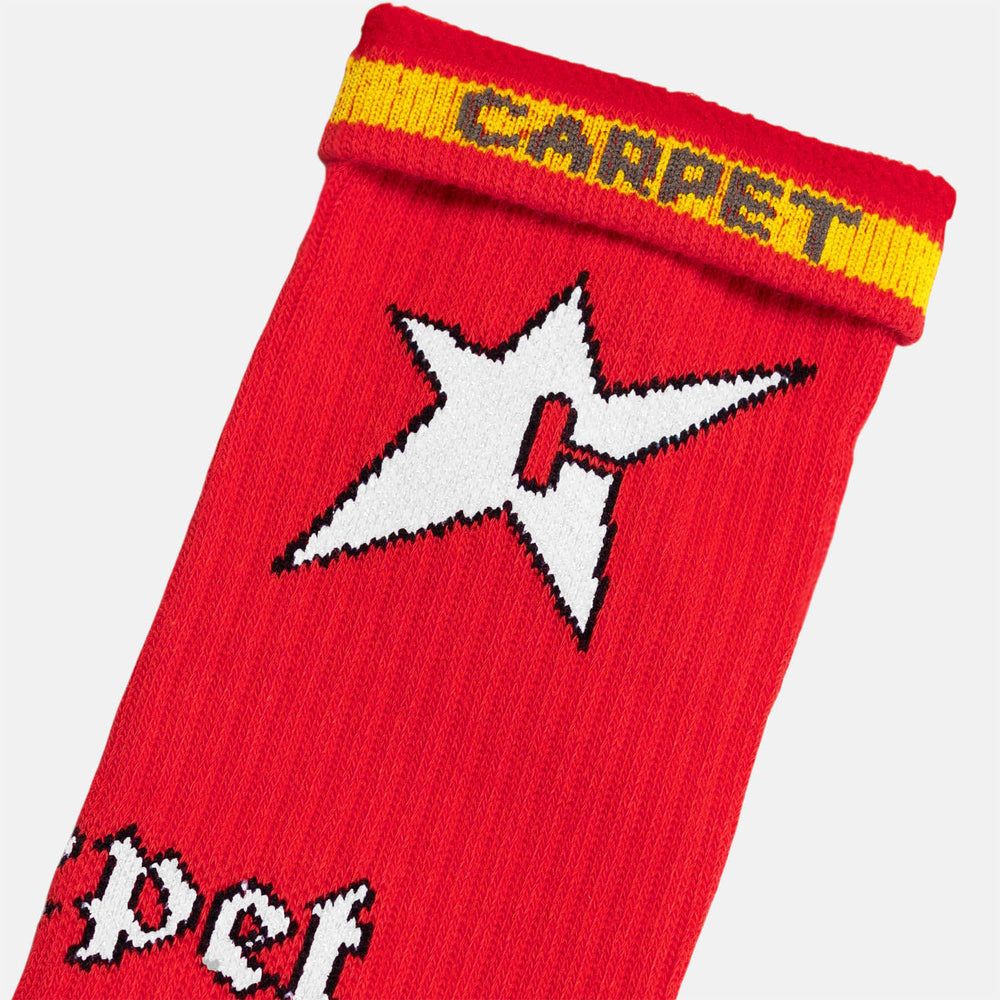 Carpet Company - C-Star Socks - Red