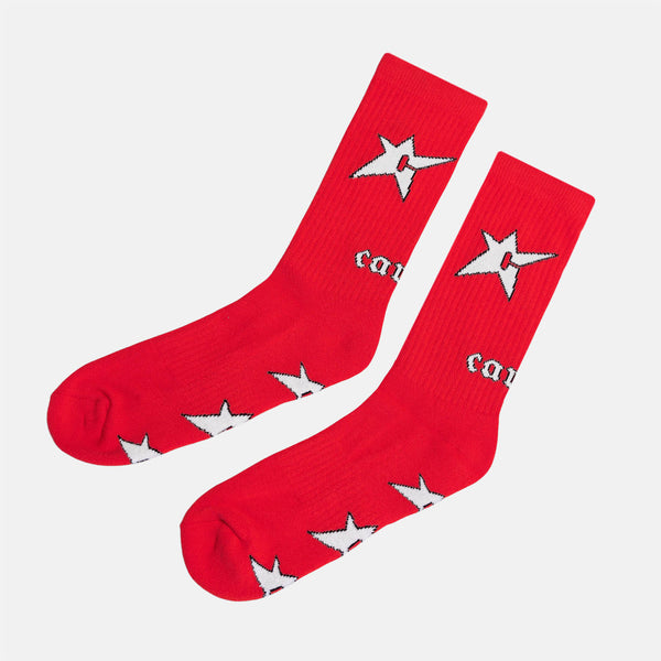 Carpet Company - C-Star Socks - Red