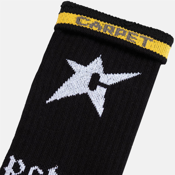 Carpet Company - C-Star Socks - Black