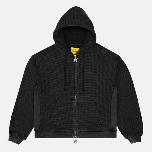 Carpet Company - C-Star Double Zip Hooded Sweatshirt - Black