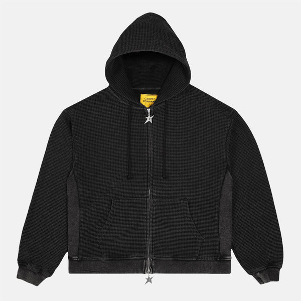 Carpet Company - C-Star Double Zip Hooded Sweatshirt - Black