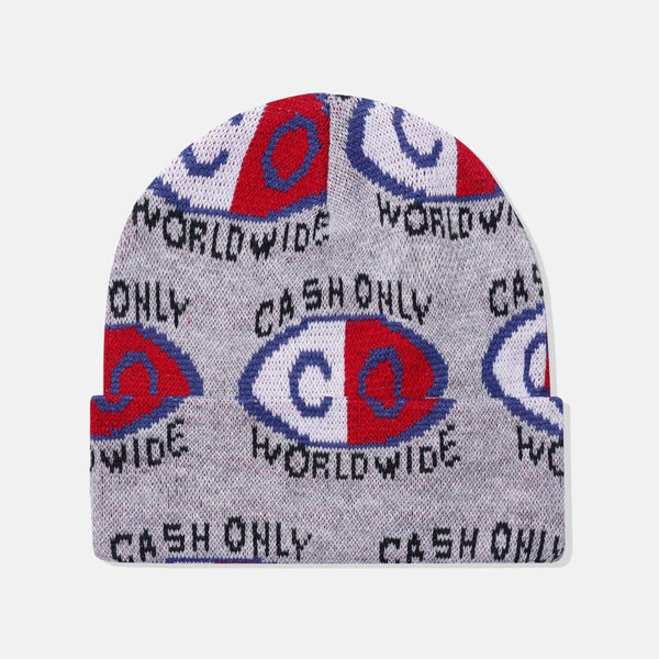 Cash Only - Worldwide Beanie - Ash Grey