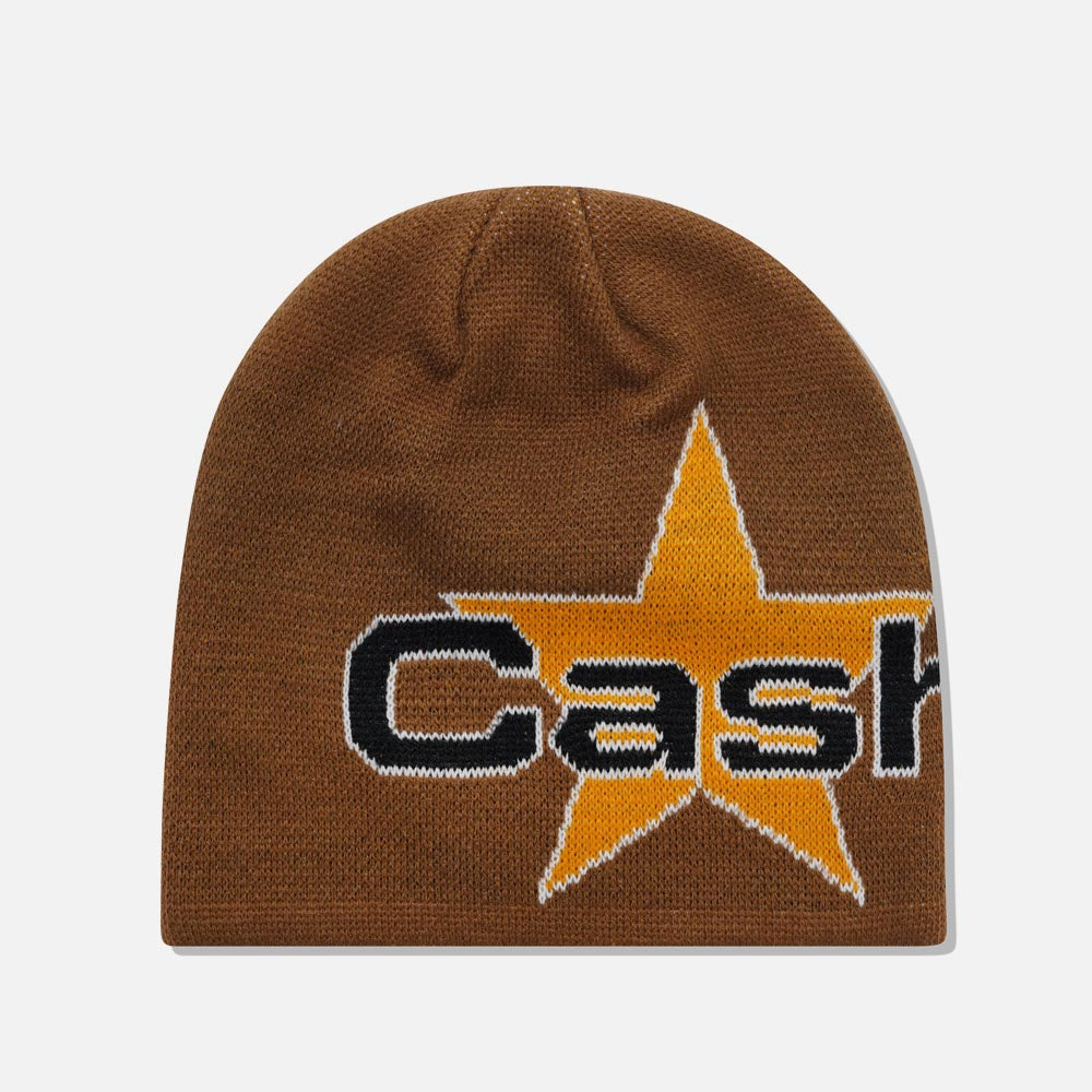 【CASH ONLY】 Campus Beanie - Brown Skateboard Beanies | Free UK Shipping Available | Welcome