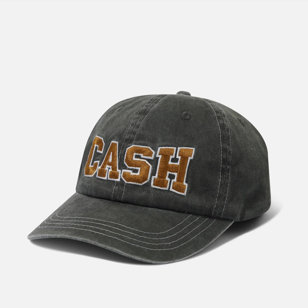 Cash Only - Campus 6 Panel Cap - Black