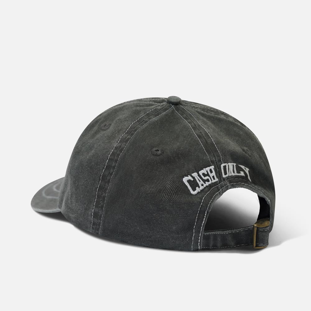 Cash Only - Campus 6 Panel Cap - Black