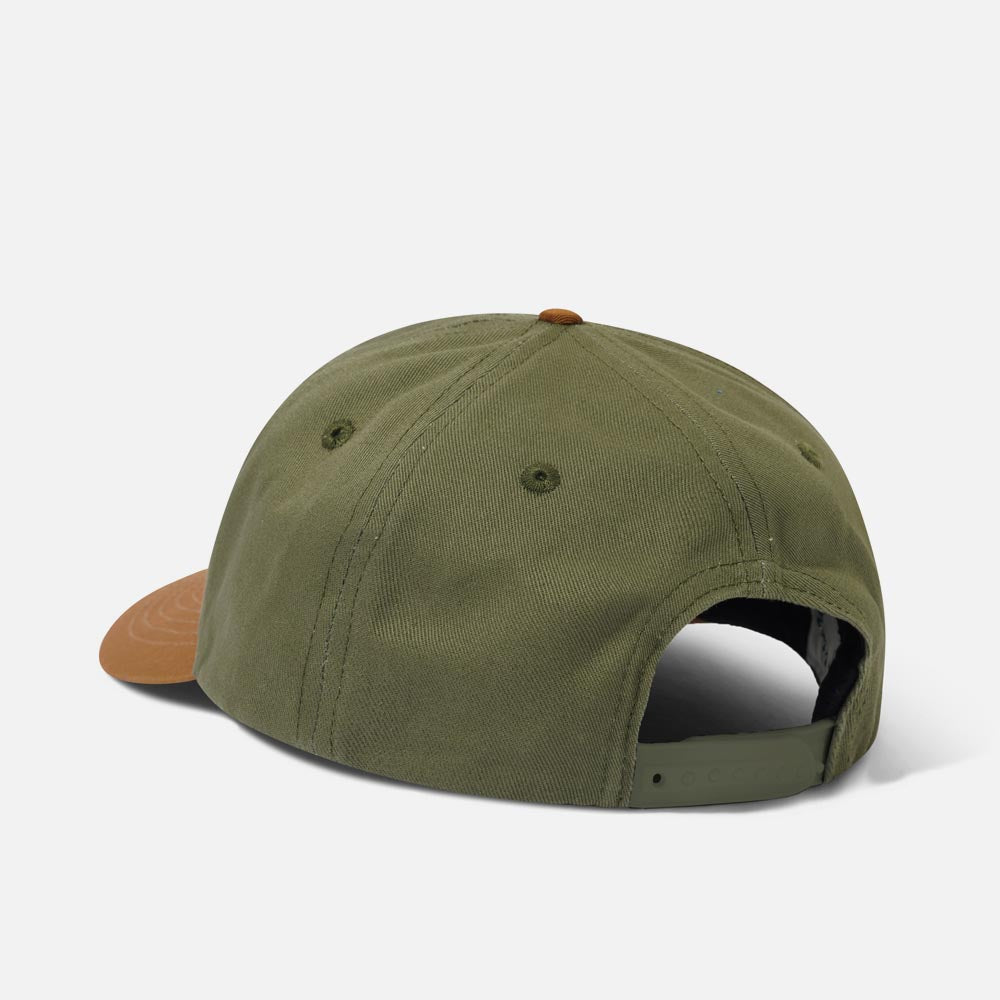 Cash Only - Corp 6 Panel Cap - Army / Oak