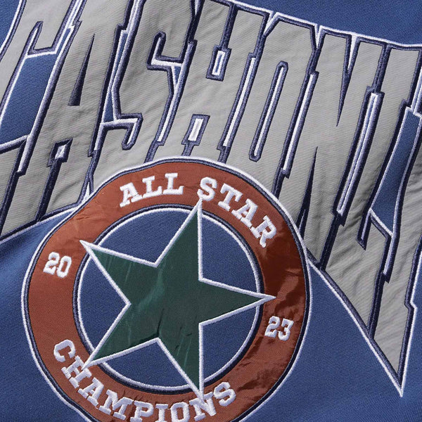 Cash Only - All Star Applique Crewneck Sweatshirt - Slate