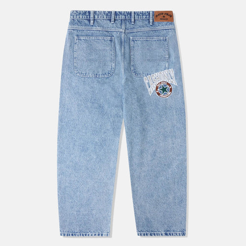 Cash Only - All Star Baggy Denim Jeans - Faded Indigo