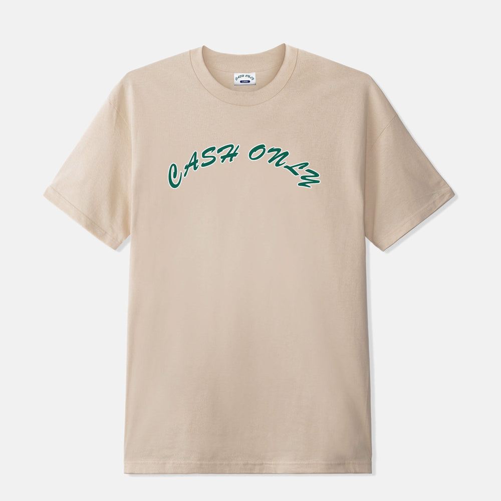 Cash Only - Logo T-Shirt - Sand
