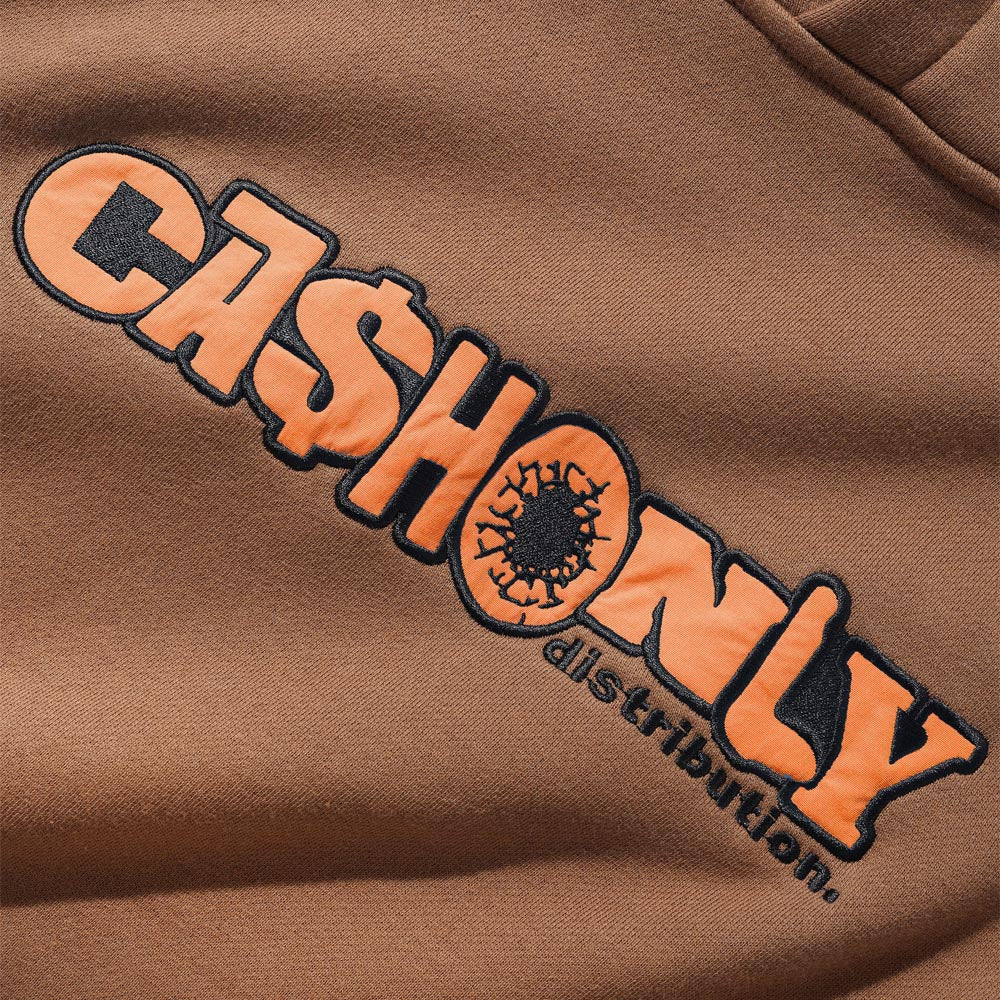 Cash Only - Payday Pullover Hooded Sweatshirt - Brown