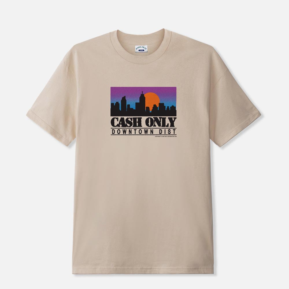 Cash Only - Skyline T-Shirt - Sand