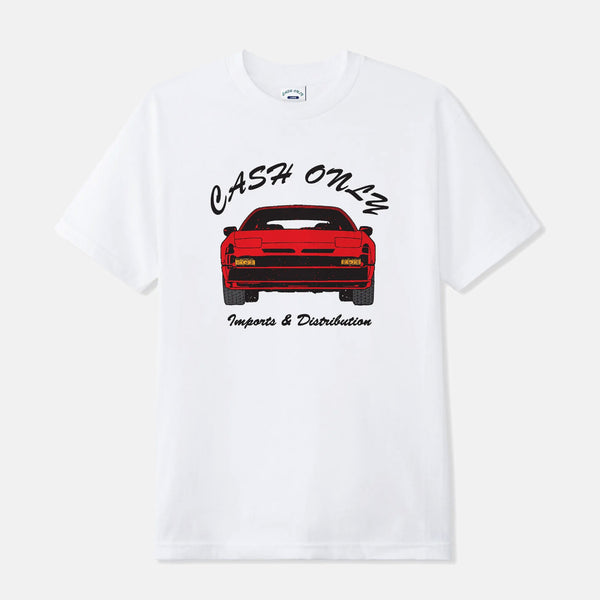 Cash Only - Car T-Shirt - White