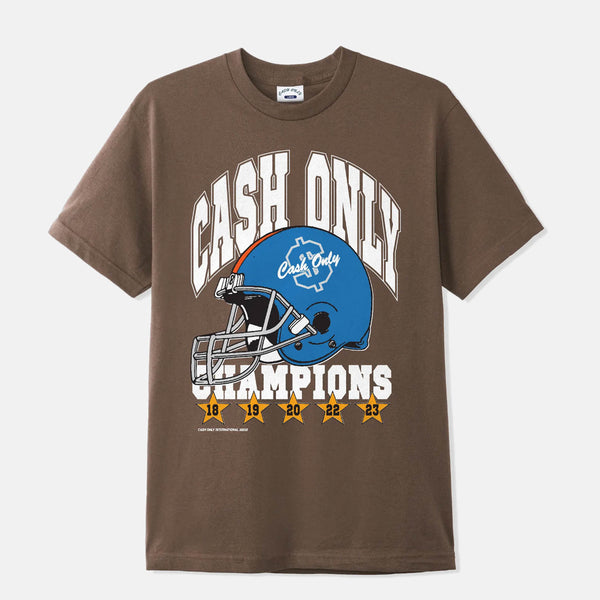 Cash Only - Super Bowl T-Shirt - Brown