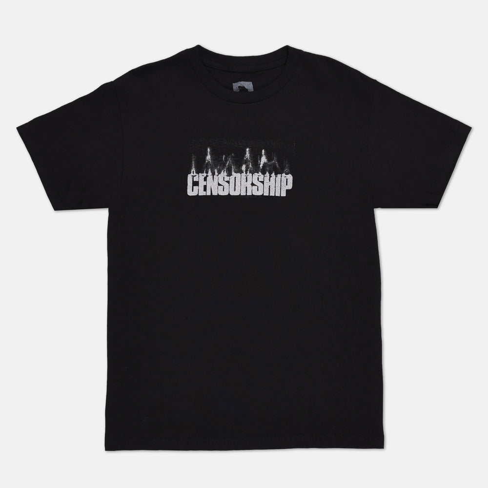 Glue Skateboards - Censorship T-Shirt - Black