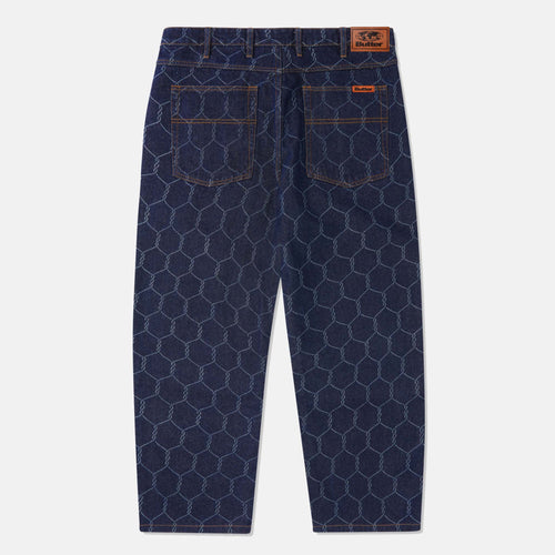 Butter Goods - Chain Link Denim Jeans - Dark Indigo