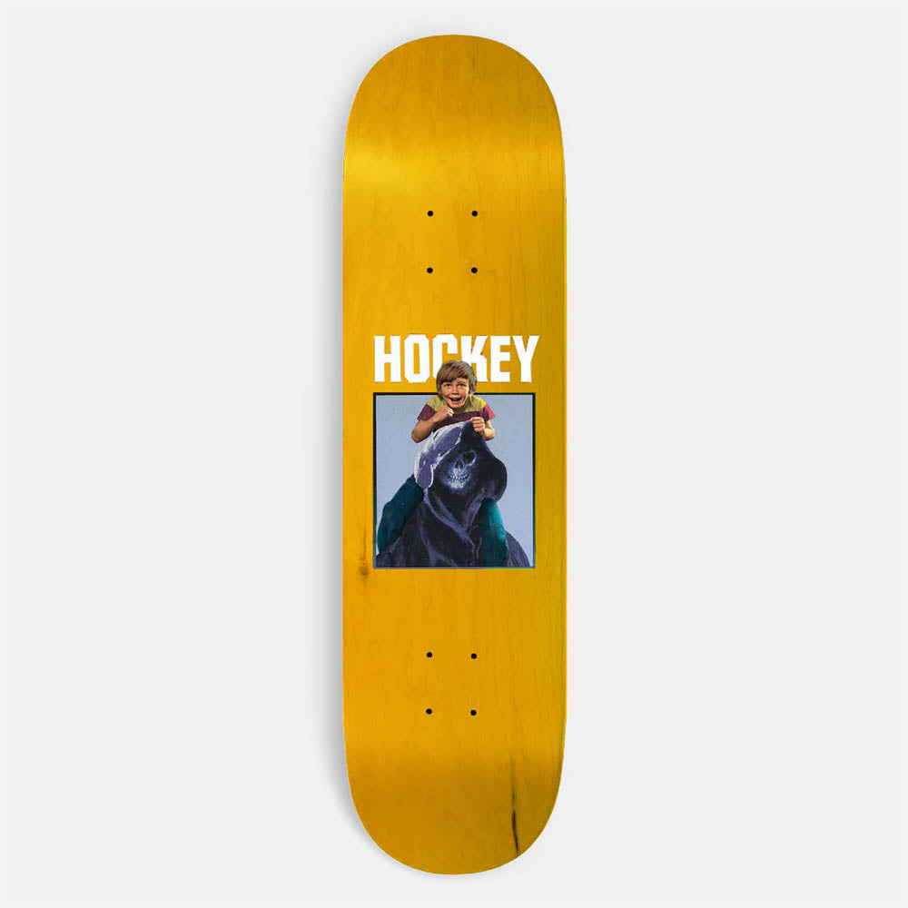 Hockey Skateboards - 8.0" Andrew Allen Chaperone Skateboard Deck - Yellow