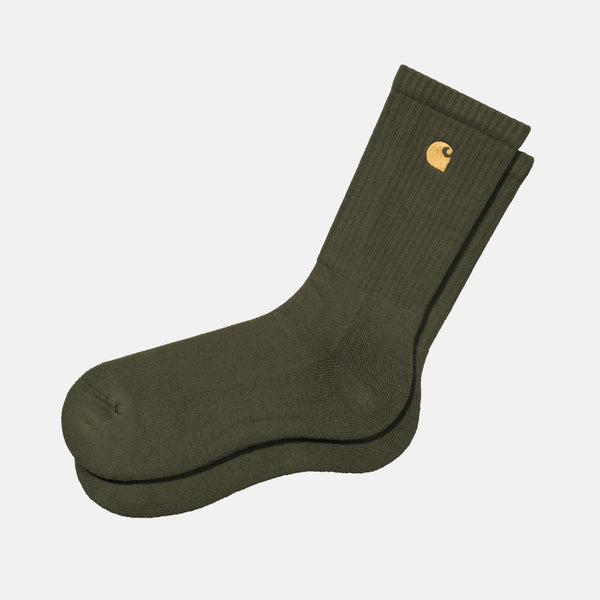 Carhartt WIP - Chase Socks - Olive / Gold