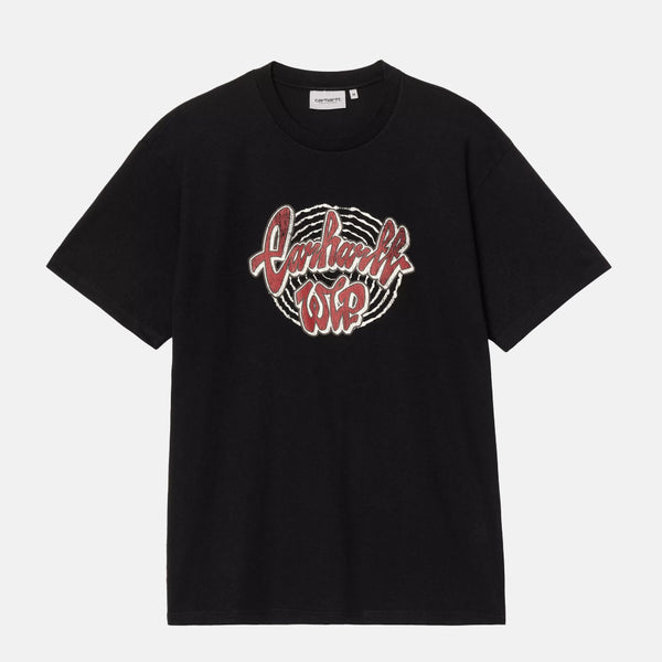 Carhartt WIP - Chedda T-Shirt - Black Heavy Stone Wash