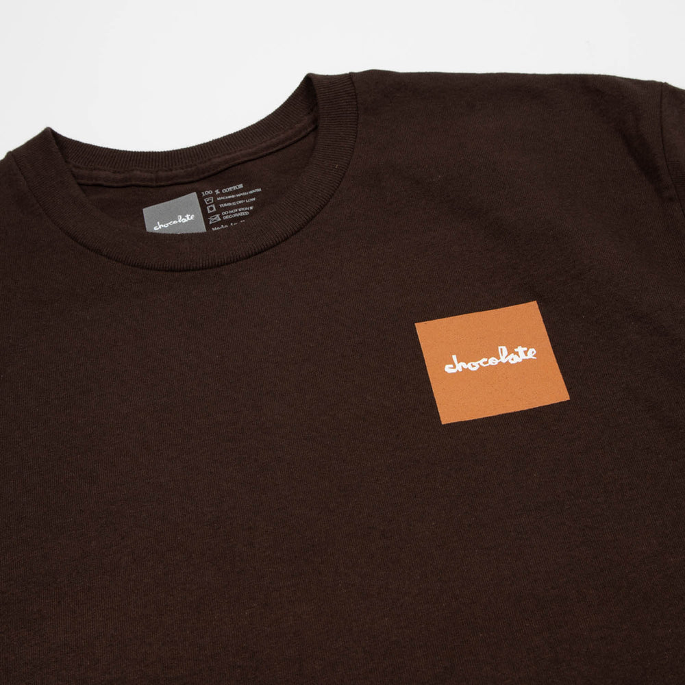 Chocolate Skateboards - OG Square T-Shirt - Brown