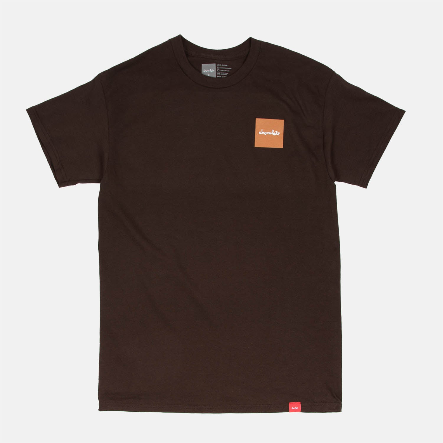 Chocolate Skateboards - OG Square T-Shirt - Brown