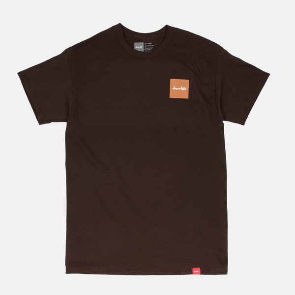 Chocolate Skateboards - OG Square T-Shirt - Brown