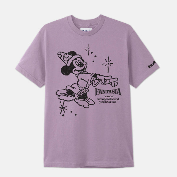 Butter Goods - Disney Fantasia Cinema T-Shirt - Washed Berry