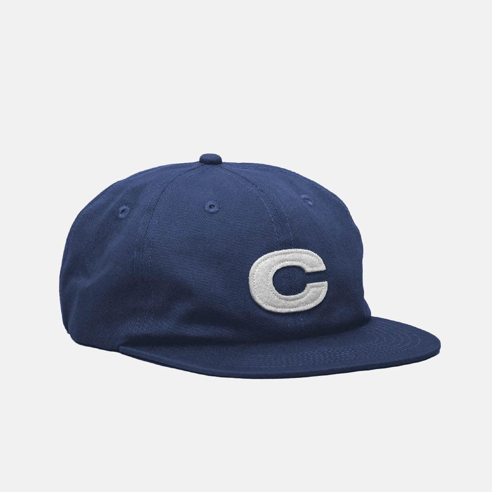 Cleaver Skateboards - C 6 Panel Cap - Navy | Welcome Skate Store