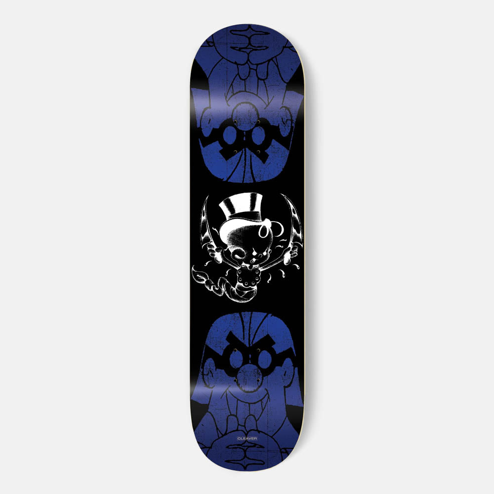 Cleaver Skateboards - 8.25" Oaky Skateboard Deck - Black