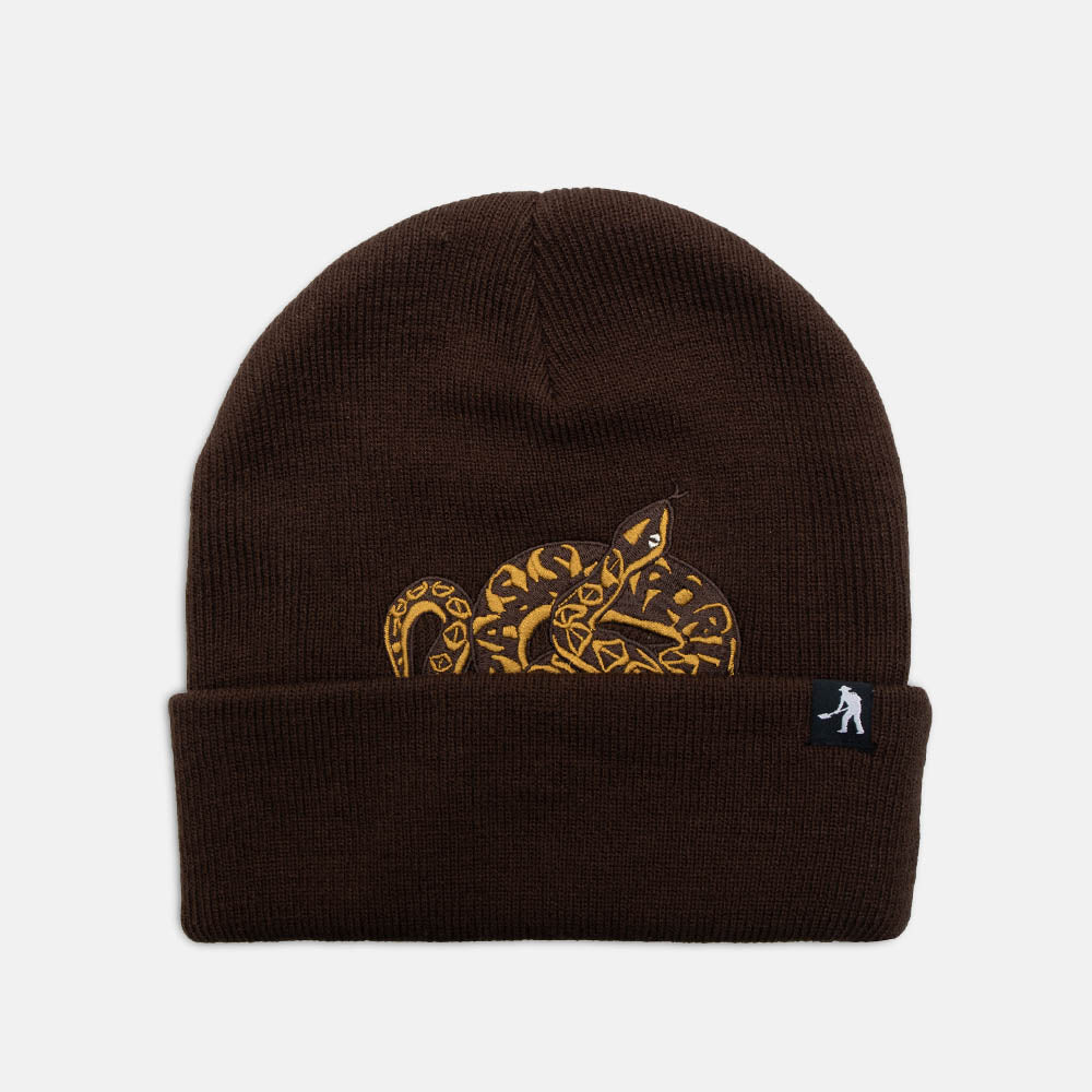 Pass Port Skateboards - Coiled Beanie - Chocolate