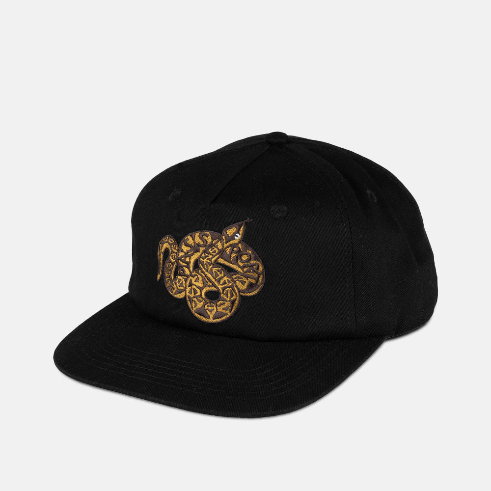 Pass Port Skateboards - Coiled Workers Cap - Black