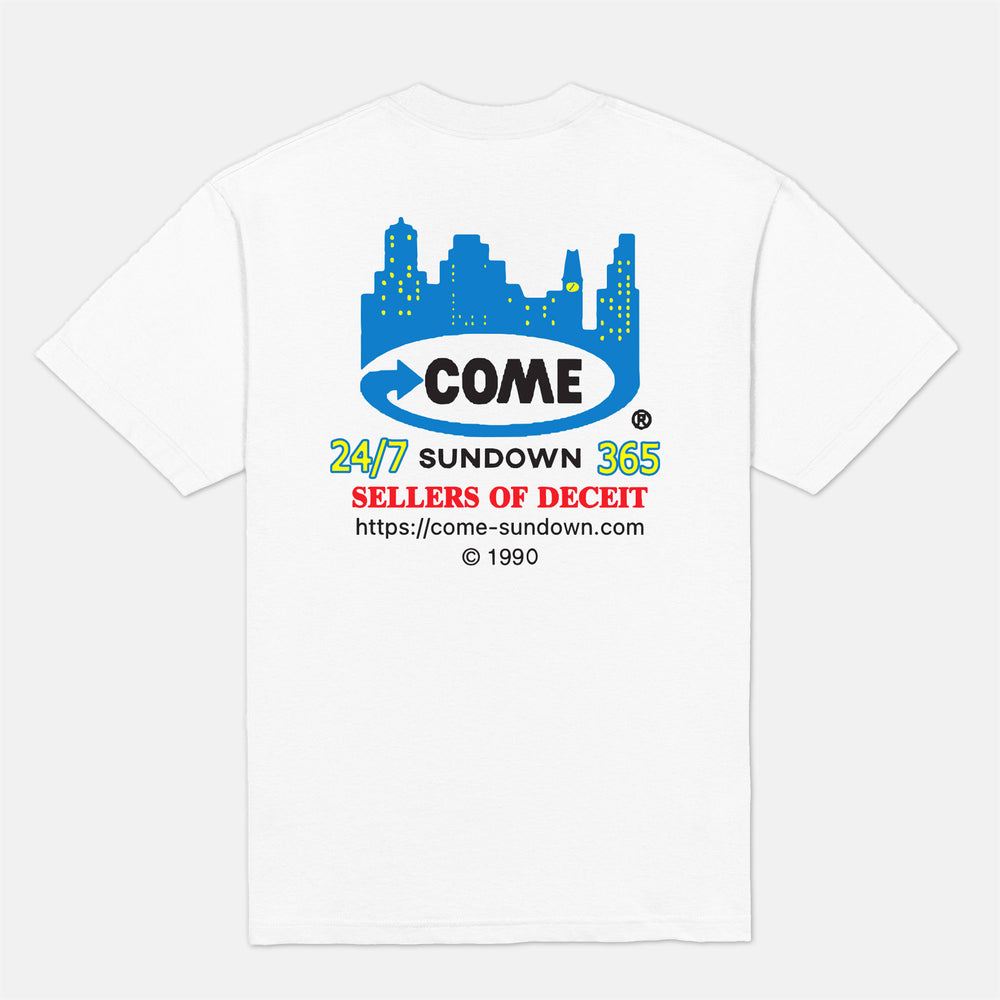 Come Sundown - Deceit T-Shirt - White