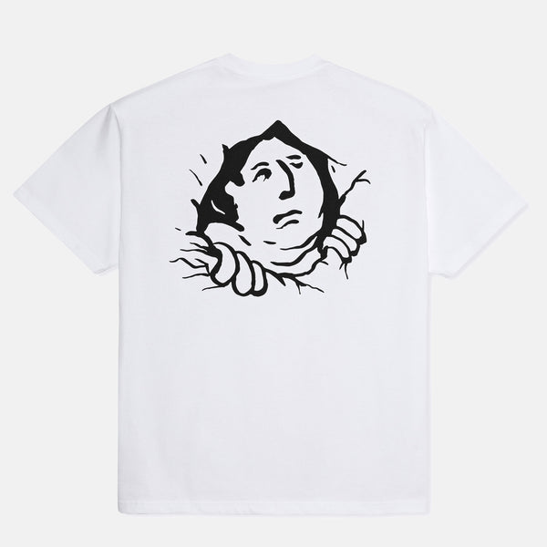 Polar Skate Co. - Coming Out T-Shirt - White