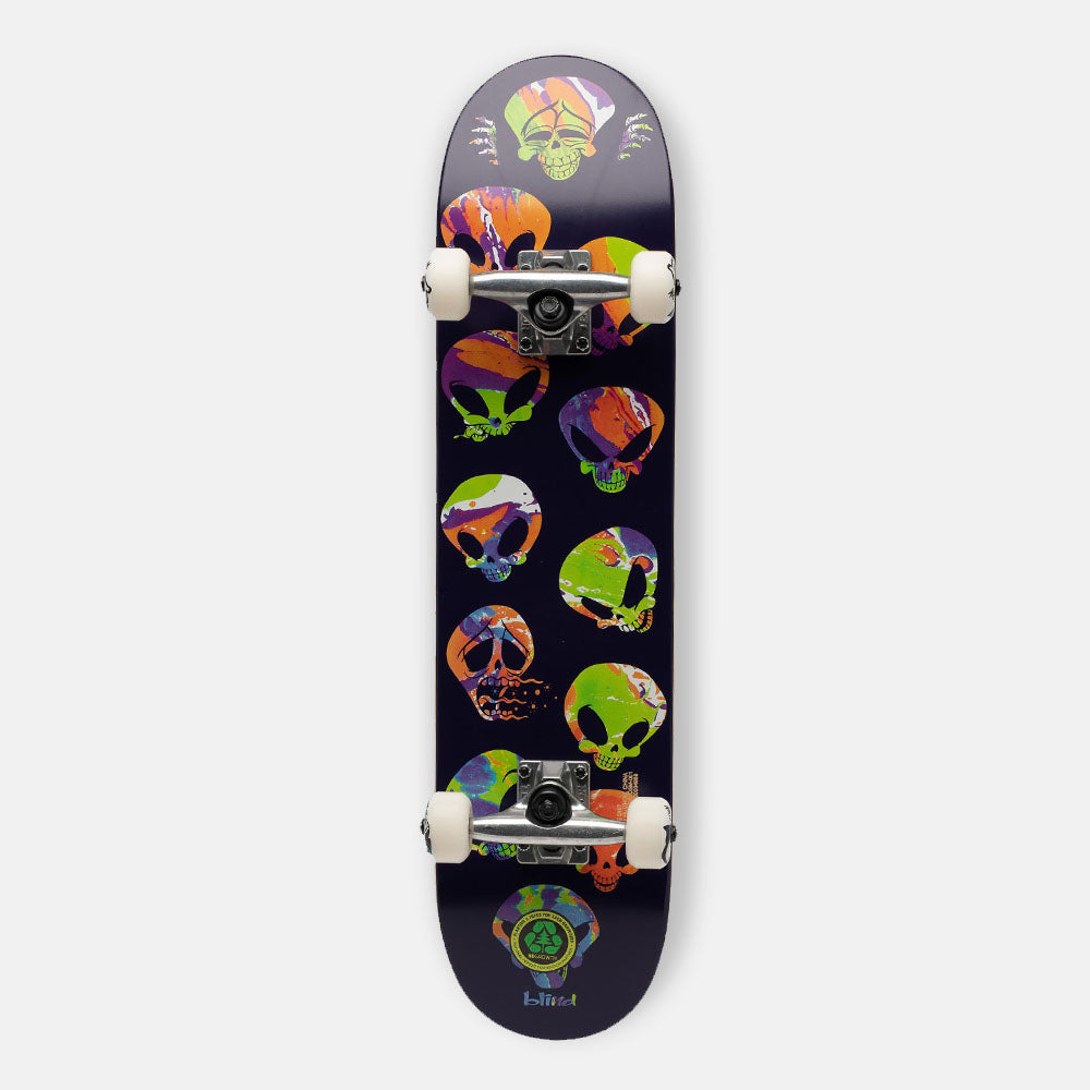 Blind Skateboards - 7.0" Cascading Reaper Youth First Push Complete Skateboard
