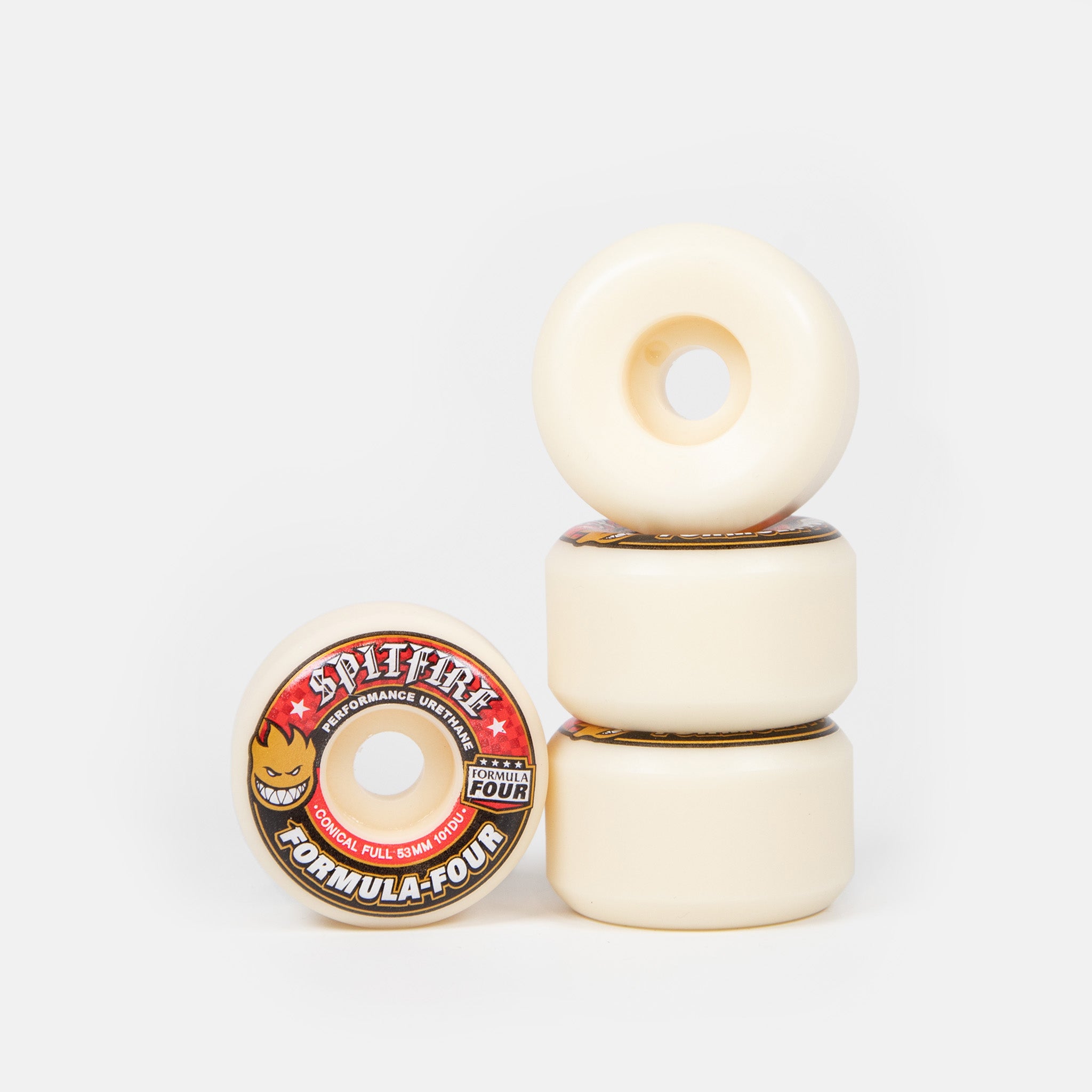 Spitfire - 53mm (101a) Formula Four Skateboard Wheels (Conical