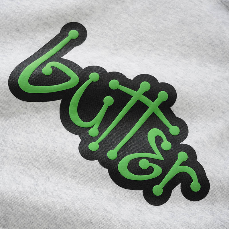Butter Goods - Connection Pullover Hooded Sweatshirt - Ash