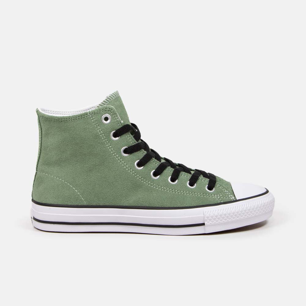 Converse Cons - CTAS Hi Pro Shoes - Foothill Green / Black / White