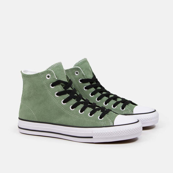 Converse Cons - CTAS Hi Pro Shoes - Foothill Green / Black / White