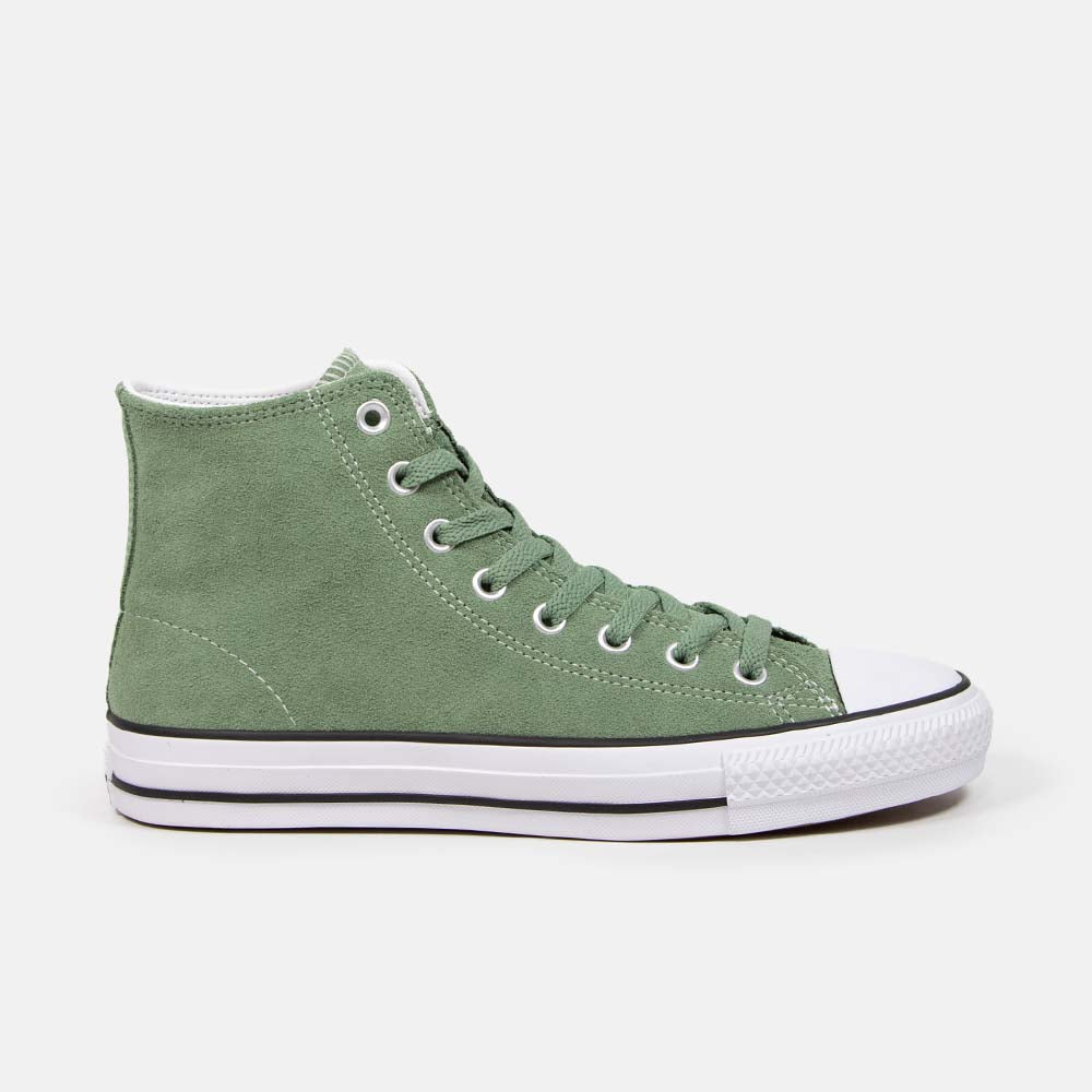 Converse Cons - CTAS Hi Pro Shoes - Foothill Green / Black / White