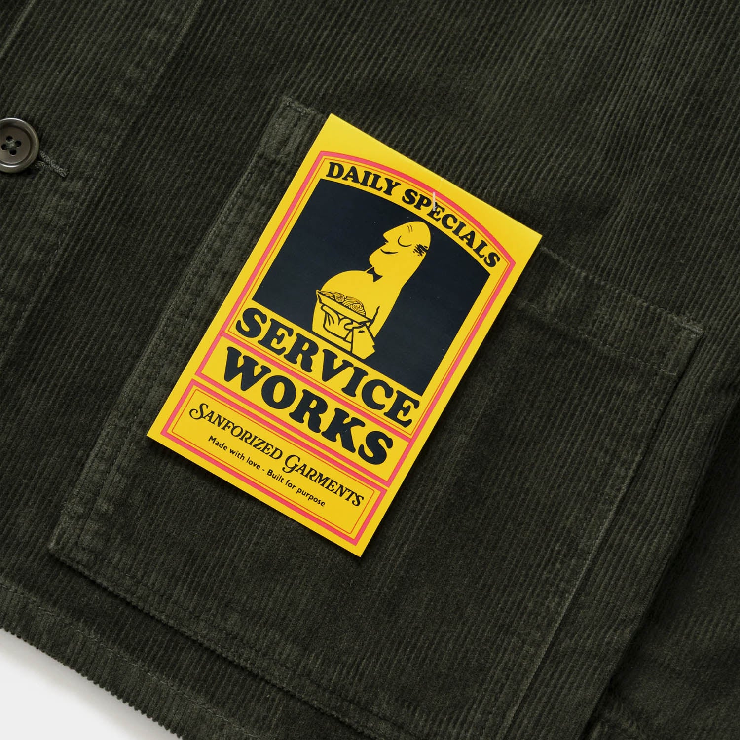 Service Works - Corduroy Chore Shirt - Coppice