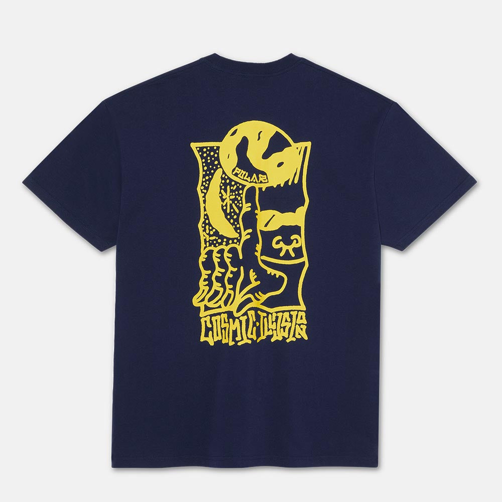 Polar Skate Co. - Cosmic T-Shirt - Dark Blue