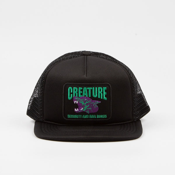 Creature Skateboards - Security Service Cap - Black
