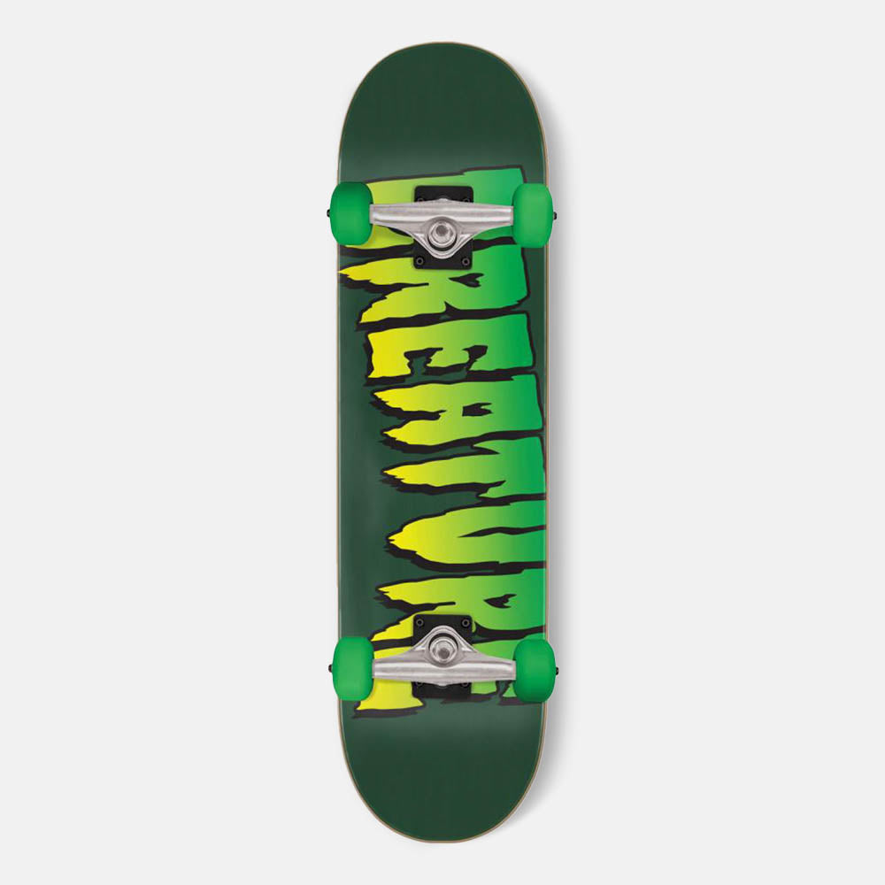 Creature Skateboards - 8.0" Logo Complete Skateboard (Green)