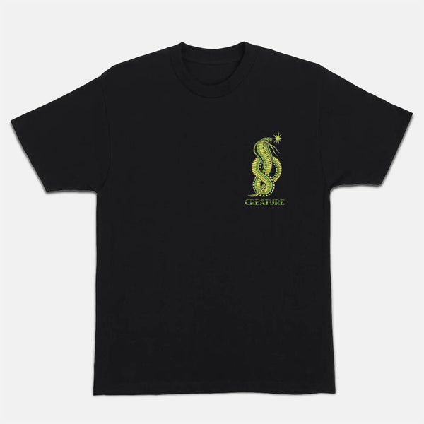 Creature Skateboards - Fiend Flash T-Shirt - Dark Green