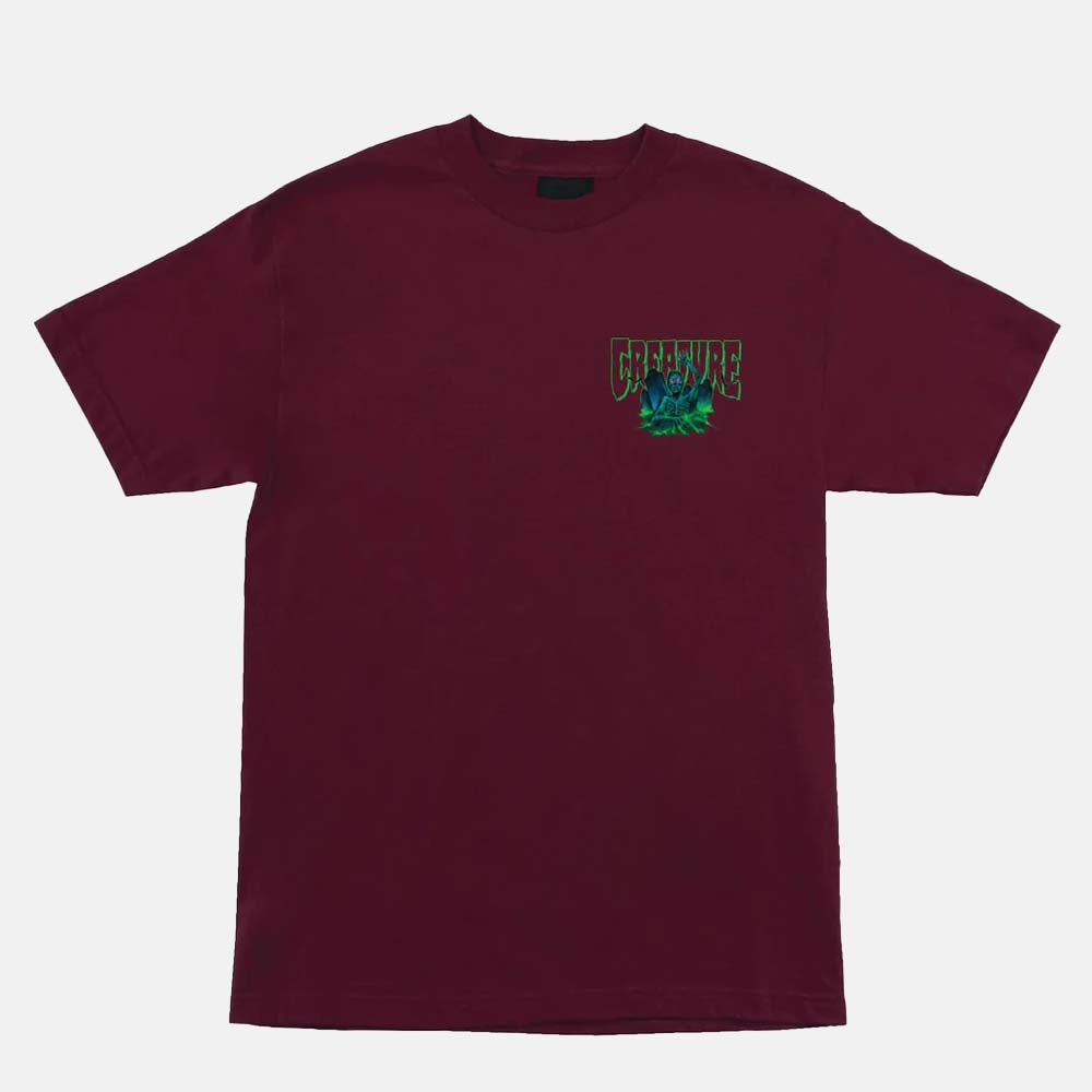 Creature Skateboards - Hellbound T-Shirt - Maroon