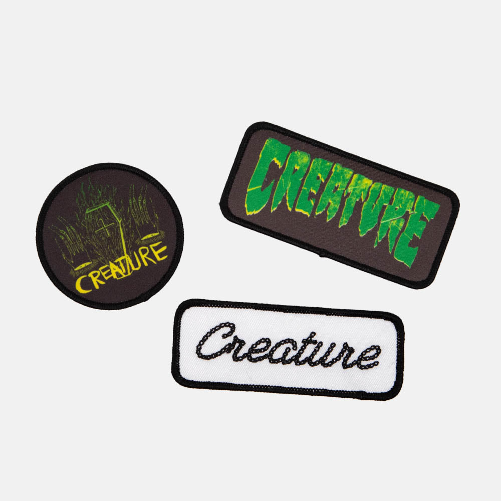 Creature - Patch Pack - White / Black / Green